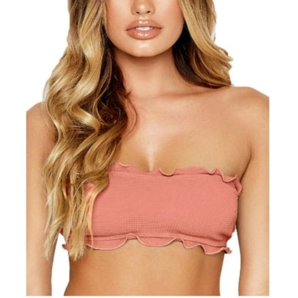 Ris-k swimwear Prowl Top bikini yop pink S - Picture 1 of 9